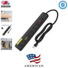 Heavy Duty Power Strip Surge Protector 20 Amp, High Amp Industrial Shop Garag...