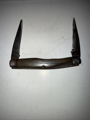 Vintage James Barber 1800s Sheffield Pocket Knife 2 Blades