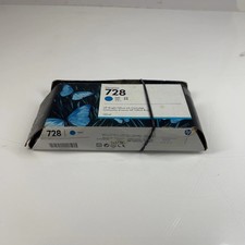 New HP 728 DESIGN JET CYAN Ink Cartridge F9J67A