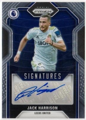 2021-22 Panini Prizm Premier League Signatures Jack Harrison #S-JHN