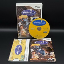 Ratatouille (Nintendo Wii) CIB Complete in Box - Movie Ticket Included