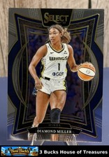 2025 Panini Select WNBA Diamond Miller #15 Dallas Wings