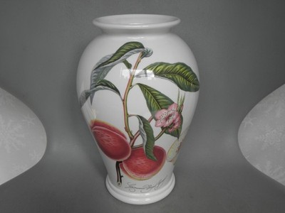PORTMEIRION POMONA 10'' (25,5cm) VASE GRIMWOOD'S ROYAL GEORGE PEACH SEHR GUTER ZUSTAND