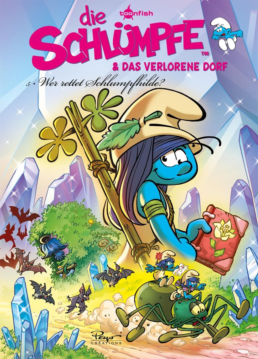 Splitter Die Schlümpfe Und Das Verlorene Dorf. Band 5, Comics + Manga Von Peyo - Bild 3