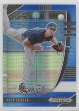 2020 Panini Prizm Draft Picks Blue & Carolina Hyper Nick Frasso #PDP106 0d1w