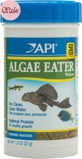 ALGAE EATER WAFERS Algae Wafer Fish Food 1.3-Ounce Container