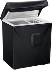 Black Chest Freezer Cover, Luxiv Waterproof Freezer Covers Compact for 3.5 ....