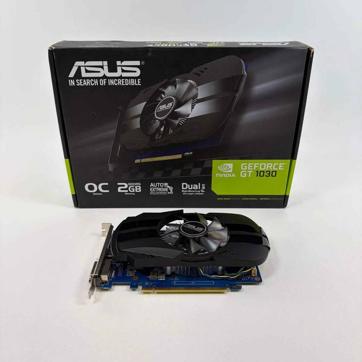 ASUS NVIDIA GeForce GT 1030 2 GB Memory Computer Graphics Cards