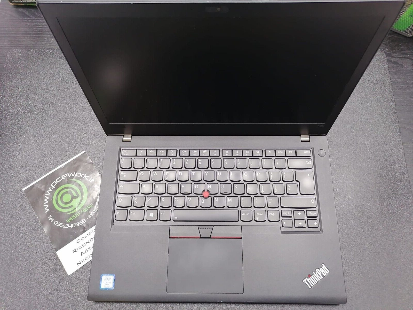 LENOVO T480 THINKPAD i7-8550 16 Go RAM 500 Go SSD 14" FULL HD RECONDITIONNÉ