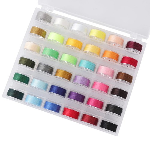 36 Colors Bobbins for Sewing Machine for Sewing Machine with Thread Storage Box - Picture 6 of 12