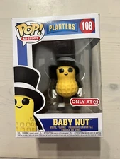 Funko Pop Ad Icons 108 Planters Peanuts Baby Nut Target