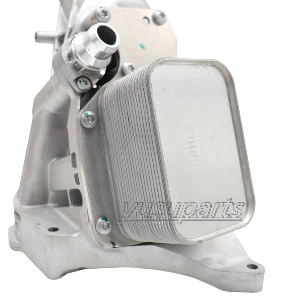 OEM Mahle Upgrade Aluminum Oil Cooler for BMW F20 F30 G30 F25 B48 11428596283 - Image 2 of 4