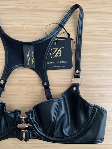 Reggiseno nero Honey Birdette JAEL 32B sexy nuovo con etichetta 🙂 - Foto 5 di 18