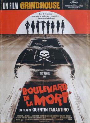 DEATH PROOF - GRINDHOUSE - TARANTINO / CAR - ORIGINAL SMALL FRENCH