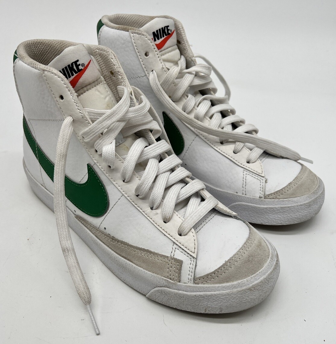 Nike Blazer Mid 77 Vintage Lucid Green Sneakers Shoes Basketball 6.5 Youth 2018 | eBay