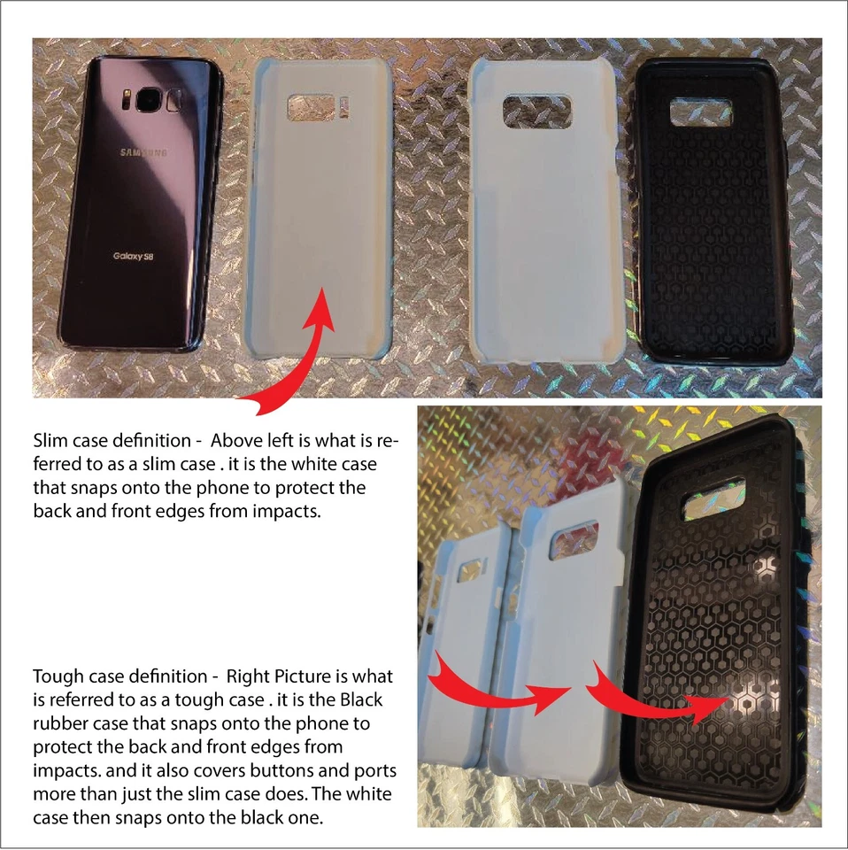 Samsung Galaxy S Series Custom printed 3D Sublimated phone cases personalized - Image 2 of 4