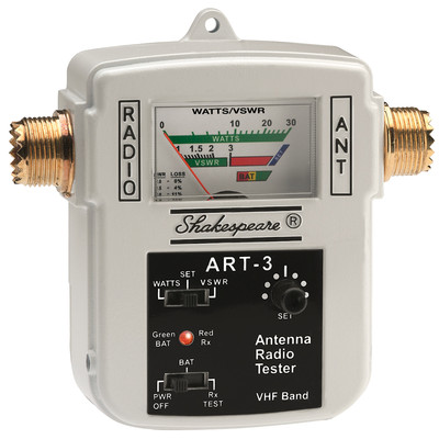 Shakespeare ART3 12V VHF Antenna & Radio Tester for Receiver Function/Power/VSWR
