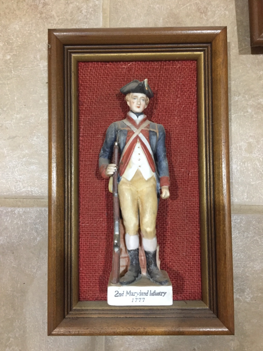 4vintage Soriano Ceramics Revolutionary War Figurine 2nd Maryland