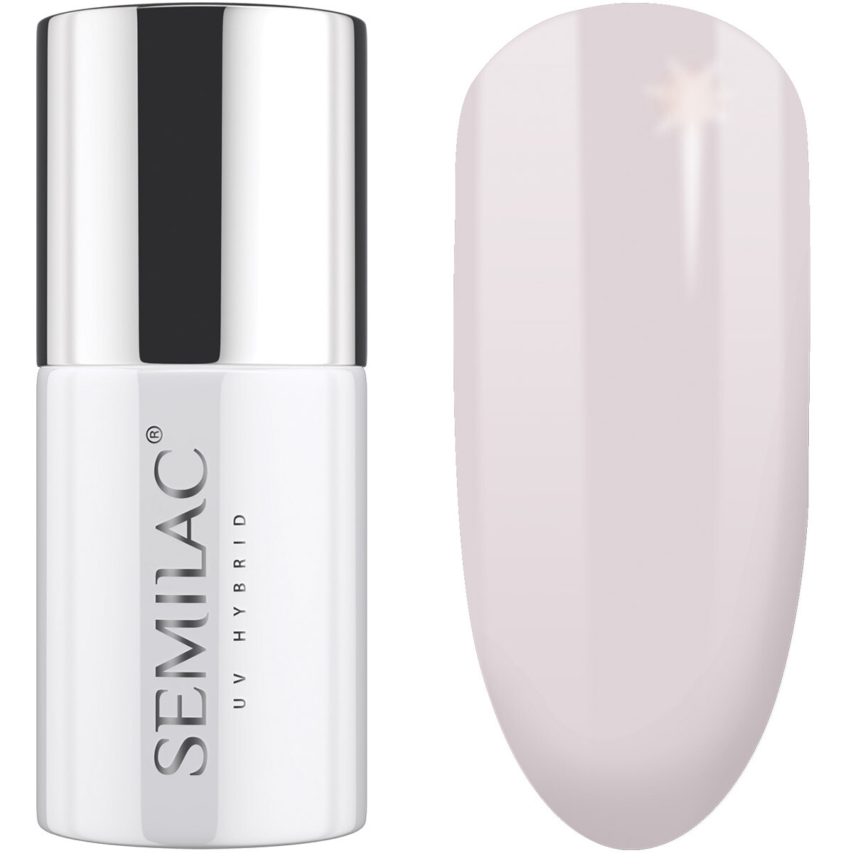 219 Pink Ivory UV Hybrid SEMILAC Nail Gel Polish Soak Off Business Line