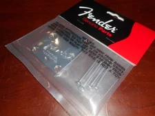 NEW - Genuine Fender Deluxe Strat Neck Plate - CHROME, 005-9209-049