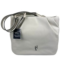 Simply Vera Vera Wang NEW Daley Soft Tote White Shoulder Bag Purse Summer Spring