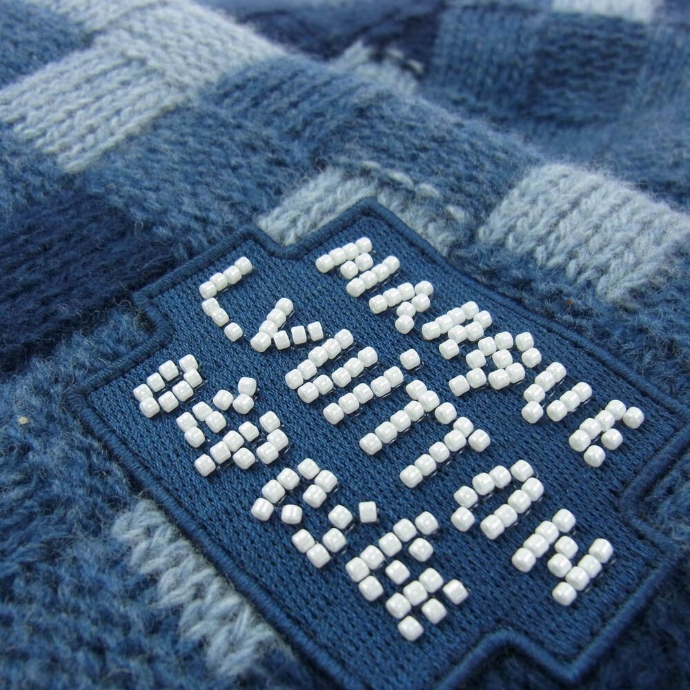 LOUIS VUITTON M7407A 24SS Damier Beanie Damoflage Knit Hat