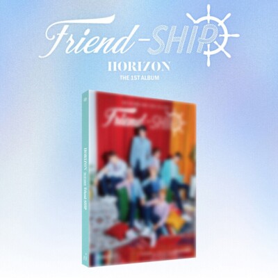 HORI7ON [FRIEND-SHIP] 1st Mini Album A Ver/CD+2Book+Picture+ID Card+Card+Poster