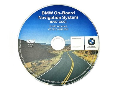 2007 2008 BMW E60 E90 CCC DVD US CANADA MAPS NAVIGATION NAV 65900426555 2007.2