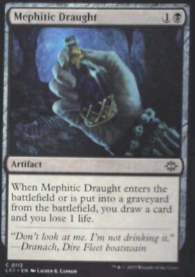 Mephitic Draught - The Lost Caverns of Ixalan: #112, MTG Nm R183