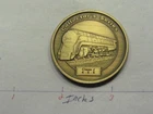 CLASS J 4-8-4 RAILROAD TRAIN LOCOMOTIVE DREAM BUILD SERIES BRONZE COIN Q9