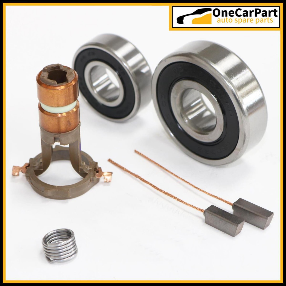 ⭐︎⭐︎⭐︎⭐︎⭐︎ Valeo Alternator Slip Ring 2 Brushes 2 Bearings Solder Repair Kit