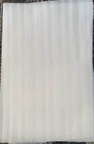  White polyethylene foam sheets 20 pieces 16x24x1/16 recycled 