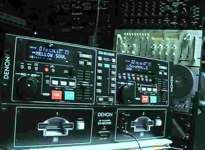 Denon DN-M2300r Professional Dual Minidisc Player Recorder Denon DN-M2300r Professional Dual Minidisc Player Recorder