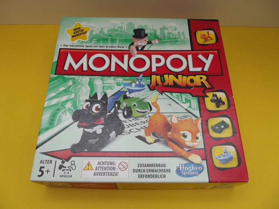 * MONOPOLY JUNIOR * von Hasbro, Ausgabe von 2013 - Bild 1 von 1