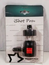 iShot Pro Mini Ball Head 3/8" Mounting Thread 1/4 Reducer Bushing 
