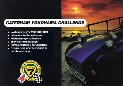 CATERHAM SUPER SEVEN 7 CHALLENGE Prospekt Brochure 1997 10