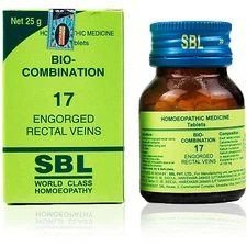 5 X SBL Bio Combination 17 (25g)  WORLD CLASS HOMEOPATHY