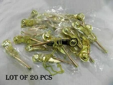 Lot Of 20 Brass Copper Finish Boatswain Bosun Whistle Collectible Key Chain Ring