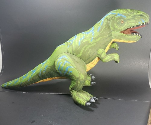 Weiches Stofftier Plüsch Dinosaurier 22 Zoll grün T-Rex Dino - Bild 1 von 9