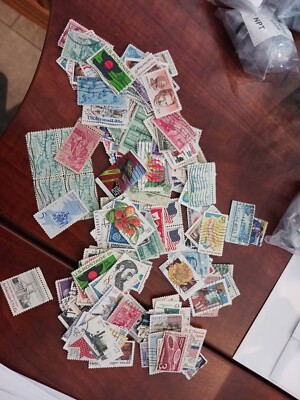 200+Vintage to Recent, Used US Postage Stamps Off Paper, all different,  (US80)