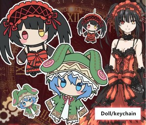 Date A Live Kurumi Tokisaki Yoshino Doll Clothing Plush Toy Stuffed
