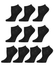 MeMoi Women's 10 Pairs Pack Solid LOW-CUTS Sock MJB-4000 NEW w TAGS