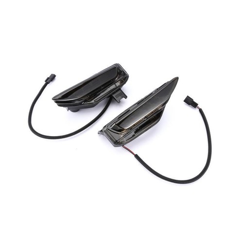 Smoke Fits Infiniti Q50 Sport 2014-2019 Front Bumper Amber Fog Signal Light Lamp - Picture 9 of 12