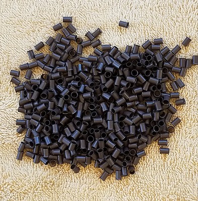 Metal Flares/Links/Beads,to connect I-tip/Stick tip hair extensions 4* 3.6 *6mm