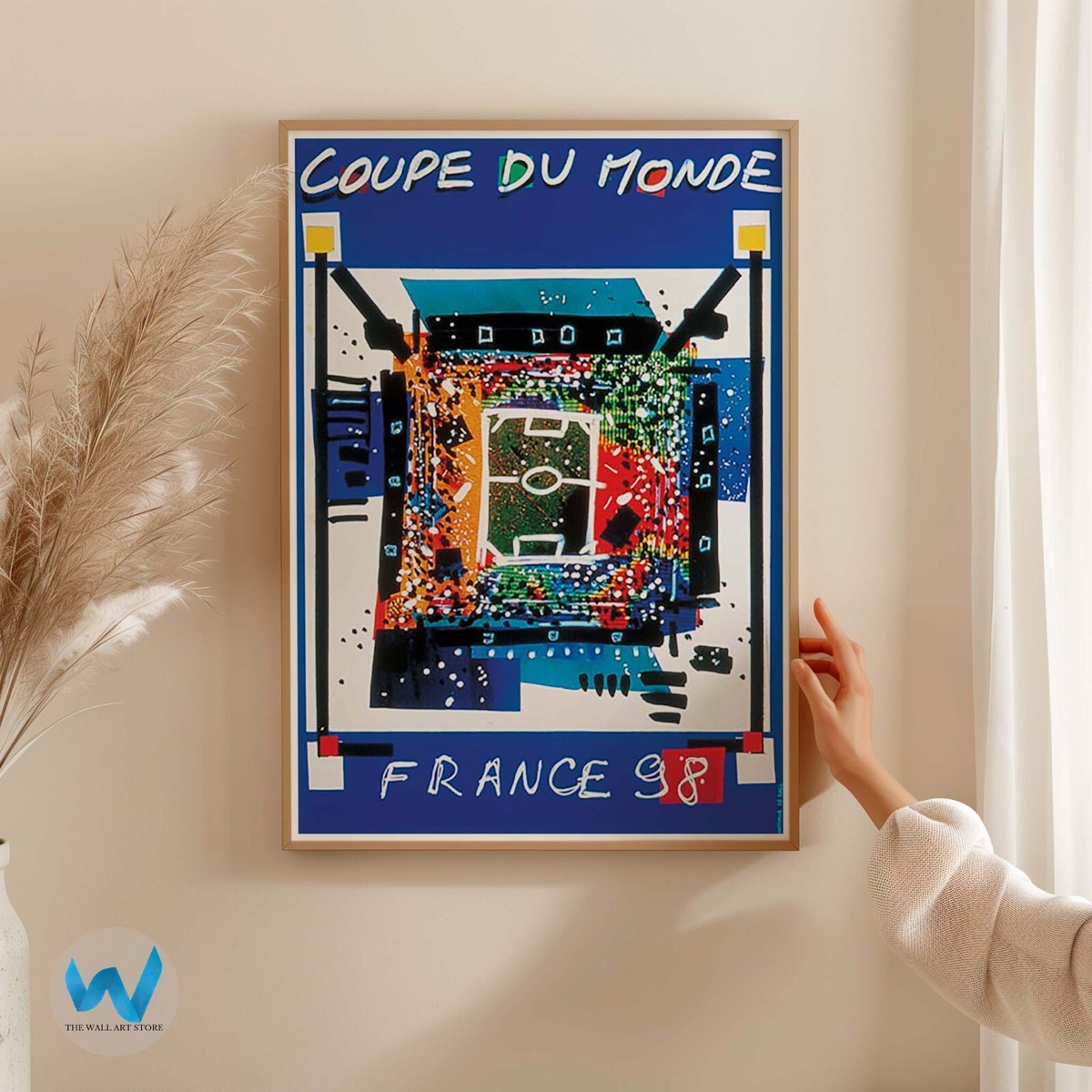 1998 World Cup France Poster - for icon_manchester A2 | eBay UK