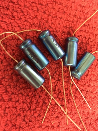 500D686H050DC7 SPRAGUE 68MFD 50V AXIAL CAPACITORS 5 PCS