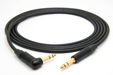 Mogami 2552 Cable | Neutrik Gold Angle TRS to 1/4" TRS | Balanced Audio Cable.