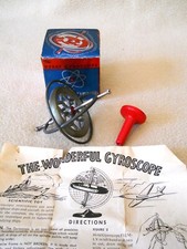 Vintage HURST Gyroscope / Scientific Spinning Toy Top