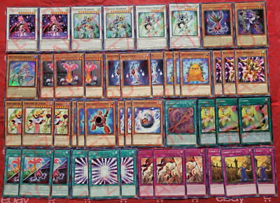 YuGiOh Synchro Deck 46 Cards Stardust *Chevalier*Sauge De Fleur* Necro Synchron