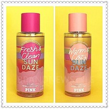Victoria's Secret PINK SUN DAZE Fresh  Clean, Warm  Cozy BODY MIST 8.4 oz New